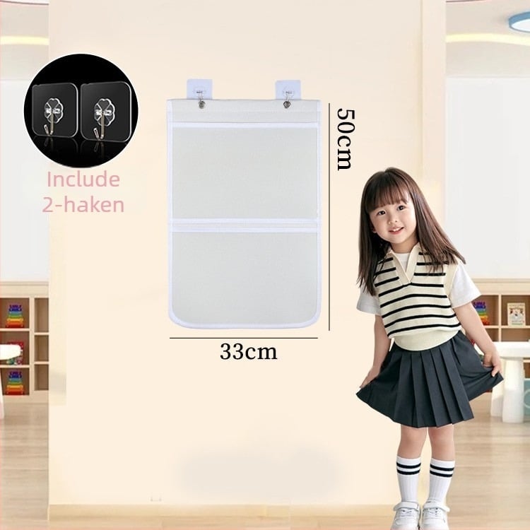 Sac de afișare pe perete pentru operele copiilor — model 001, marca House of Rabbits, stil clasic chinezesc.