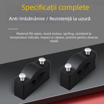 Clip de fixare pentru cabluri din plastic, cu design îngroșat