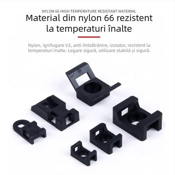 Suport tip șa pentru curele de cablu, CHKL STM-1/2/2S, Plastic