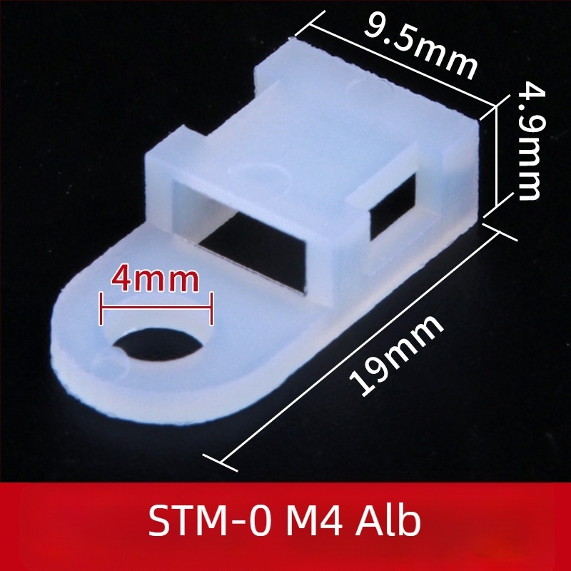 Suport tip șa pentru curele de cablu, CHKL STM-1/2/2S, Plastic