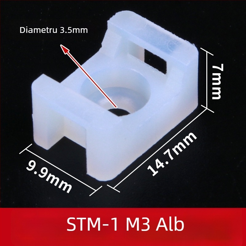 Suport tip șa pentru curele de cablu, CHKL STM-1/2/2S, Plastic