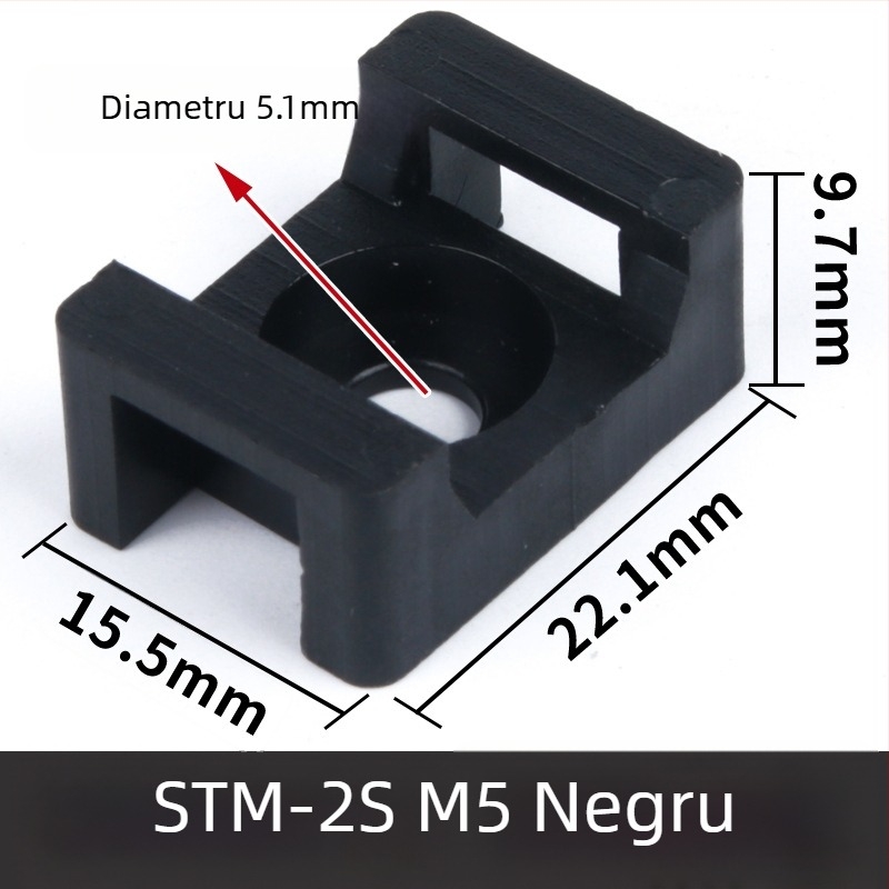 Suport tip șa pentru curele de cablu, CHKL STM-1/2/2S, Plastic