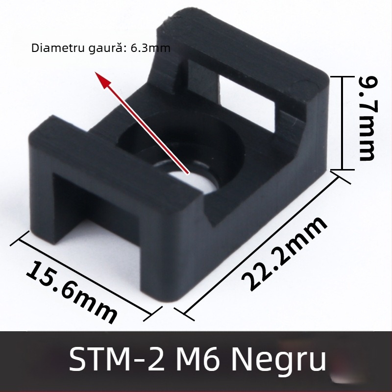 Suport tip șa pentru curele de cablu, CHKL STM-1/2/2S, Plastic