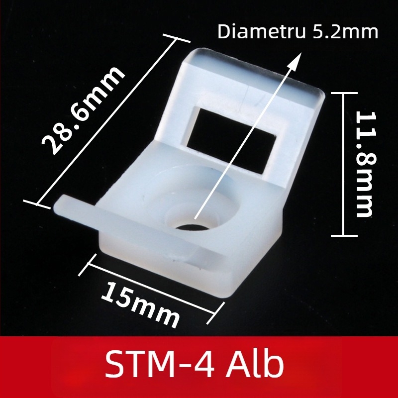 Suport tip șa pentru curele de cablu, CHKL STM-1/2/2S, Plastic