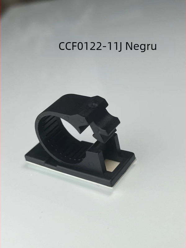 Clip autoadeziv pentru cabluri, clemă cu cataramă — organizator de cabluri reglabil pentru birou, montaj pe perete fără găuri