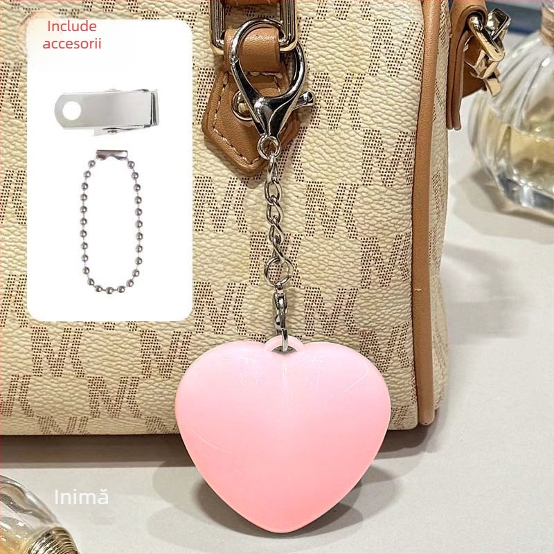 Lampă de noapte pentru breloc cu senzor de atingere, baterie încorporată reîncărcabilă, carcasa ABS, 36V, forme: labă de pisică, nori, rotund