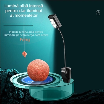 Lampă LED pentru momeli cu alimentare inductivă pentru pescuit de noapte – reîncărcabilă, corp ABS
