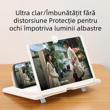 Suport universal pentru telefoane și tablete – amplificator de ecran cu protecție a ochilor, HD, protecție împotriva radiațiilor