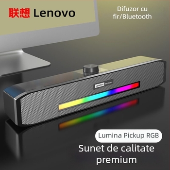 Lenovo B02 difuzor stereo USB alimentat cu Bluetooth 4.0, ieșire 3W, 40Hz-20kHz, 2 difuzoare