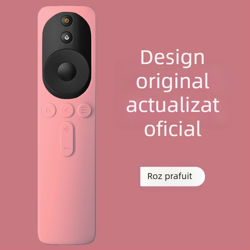 Husă de protecție pentru telecomanda Xiaomi TV – din silicon, stil modern minimalist, compatibilă cu telecomenzile Mi TV din 4 generații