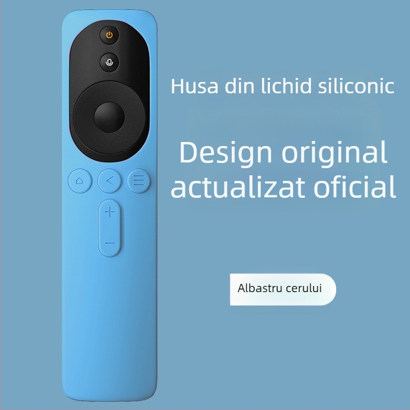 Husă de protecție pentru telecomanda Xiaomi TV – din silicon, stil modern minimalist, compatibilă cu telecomenzile Mi TV din 4 generații