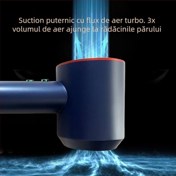 Uscător de păr HD8, motor fără perii, 1600 W, reglare temperatură (rece/cald), ioni negativi, protecție la supraincălzire, 220 V, îngrijire păr cu temperatură constantă