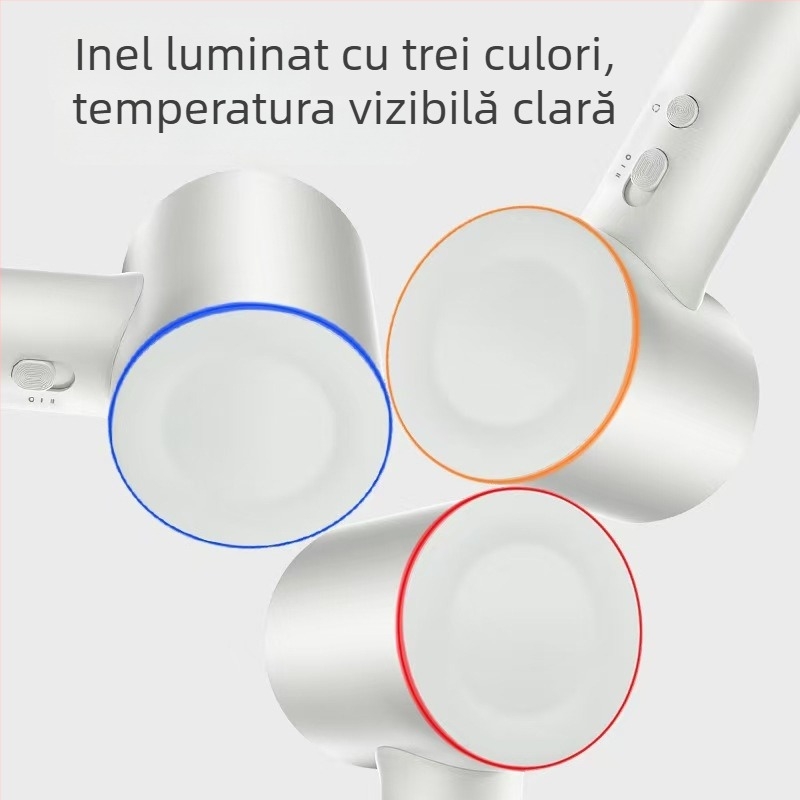 Uscător de păr fără lamă, cu ioni negativi, 1600W, motor fără perii, 220V