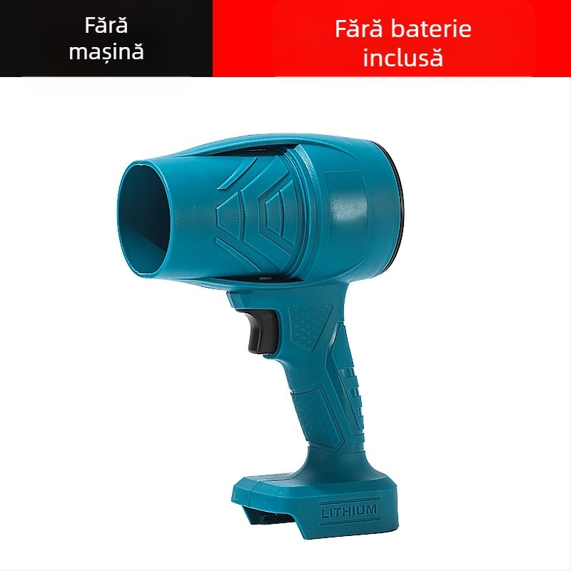 Suflător de praf portabil, cu baterie litiu reîncărcabilă, 21V, ventilator industrial