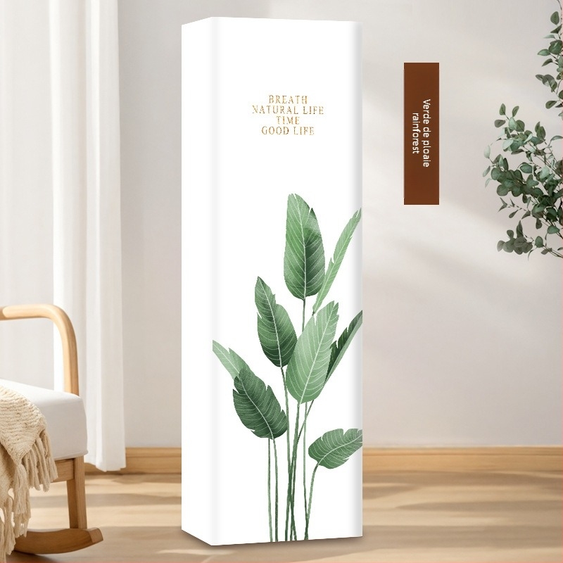 Husă de praf pentru aer condiționat vertical, dreptunghiulară pentru living, poliester, compatibilă 3P2P, personalizabilă