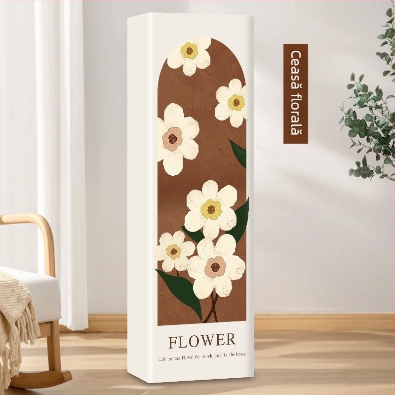 Husă de praf pentru aer condiționat vertical, dreptunghiulară pentru living, poliester, compatibilă 3P2P, personalizabilă