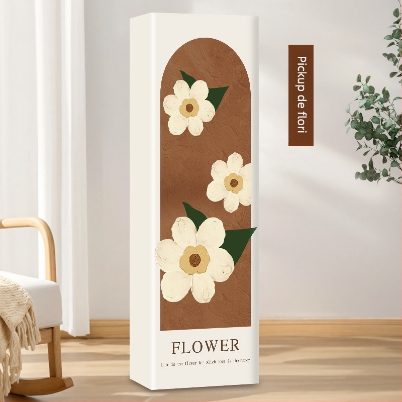 Husă de praf pentru aer condiționat vertical, dreptunghiulară pentru living, poliester, compatibilă 3P2P, personalizabilă