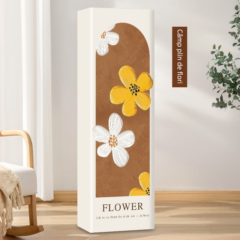 Husă de praf pentru aer condiționat vertical, dreptunghiulară pentru living, poliester, compatibilă 3P2P, personalizabilă