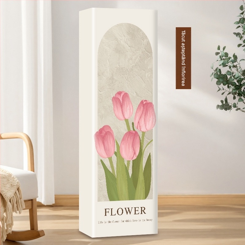 Husă de praf pentru aer condiționat vertical, dreptunghiulară pentru living, poliester, compatibilă 3P2P, personalizabilă