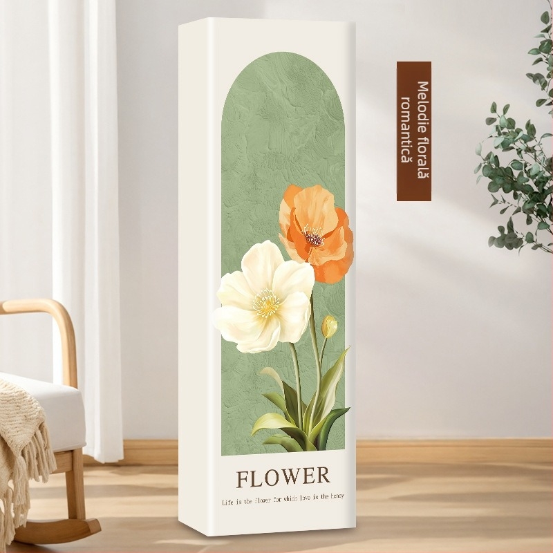 Husă de praf pentru aer condiționat vertical, dreptunghiulară pentru living, poliester, compatibilă 3P2P, personalizabilă