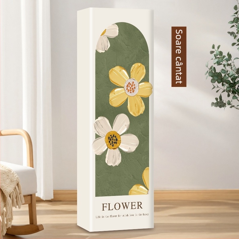 Husă de praf pentru aer condiționat vertical, dreptunghiulară pentru living, poliester, compatibilă 3P2P, personalizabilă