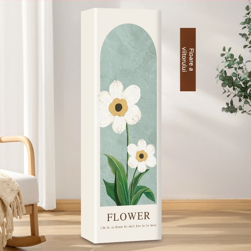 Husă de praf pentru aer condiționat vertical, dreptunghiulară pentru living, poliester, compatibilă 3P2P, personalizabilă