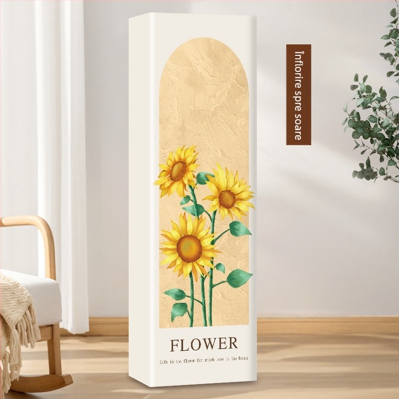 Husă de praf pentru aer condiționat vertical, dreptunghiulară pentru living, poliester, compatibilă 3P2P, personalizabilă