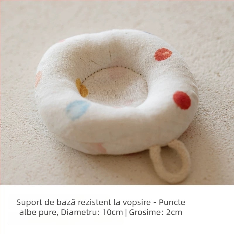 Covoraș pentru ceainic din bumbac-lenin, în stil japonez, cu protecție anti-arși îngroșată, suport circular pentru ceai și pentru lapte, realizat manual