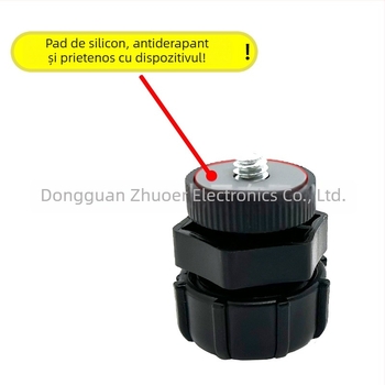 Stativ mobil ABS Ze73 cu adaptor cap sferic de 1/4 inch Zhuoer