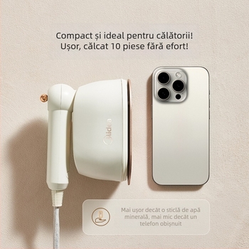 Midea fier de aburi portabil pentru haine, compact și pliabil, 111-240V, pentru casă și cămin studențesc