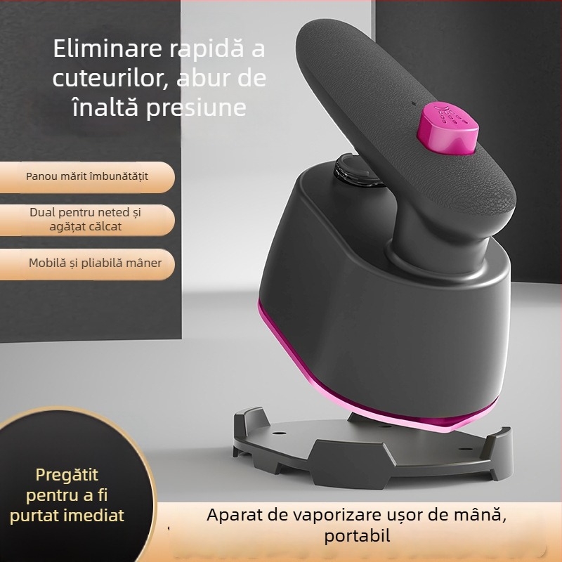 Mașină de călcat suspendată – Black Peach, alimentare AC, 111–240V, 40W, capacitate <0,8L