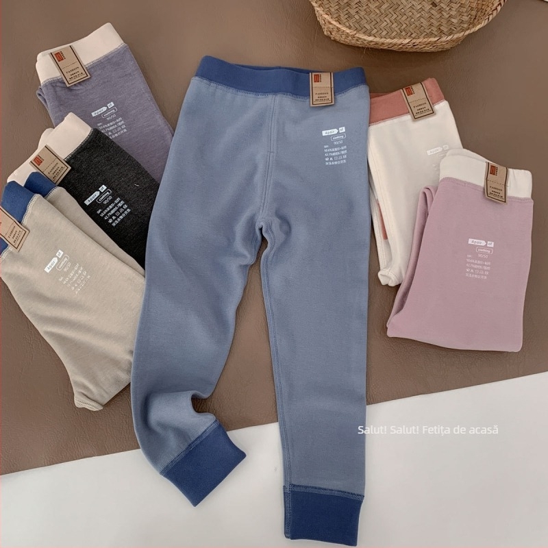 Pantaloni termici pentru copii cu căptușeală din Lyocell, unisex (Lyocell 51%; Iarnă 2025; Vârsta 3–8 ani)