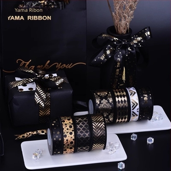 Bandă decorativă din poliester Yao Ming pentru ambalarea cadourilor, floristică și decor interior