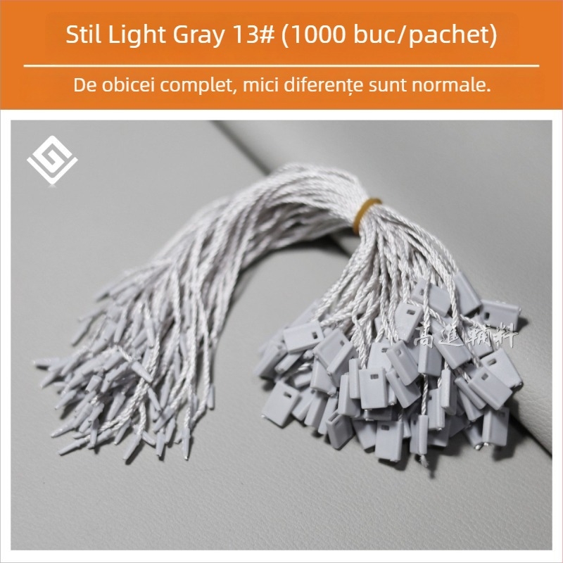 Șnur pentru etichete, Hengchang, fir poliester, cataramă plastic, pentru pantofi, pălării, genți, îmbrăcăminte, accesorii, textile de casă, jucării