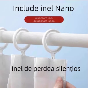 Inele pentru perdea de agățare – Material nano vertical, Brand Neck Strength, Stil modern simplu