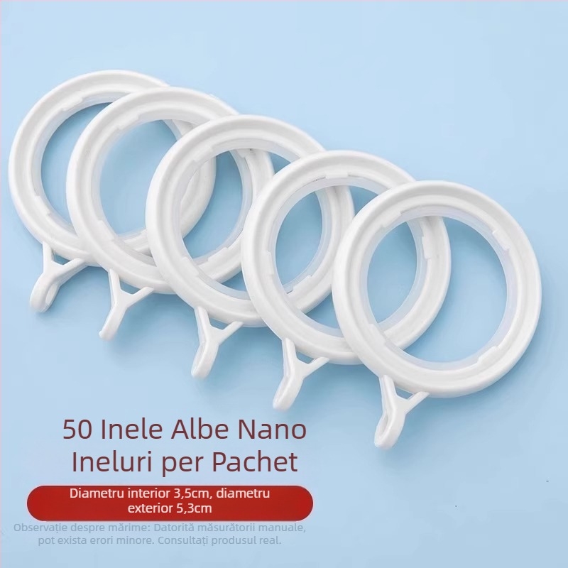 Inele pentru perdea de agățare – Material nano vertical, Brand Neck Strength, Stil modern simplu