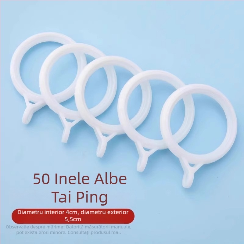 Inele pentru perdea de agățare – Material nano vertical, Brand Neck Strength, Stil modern simplu