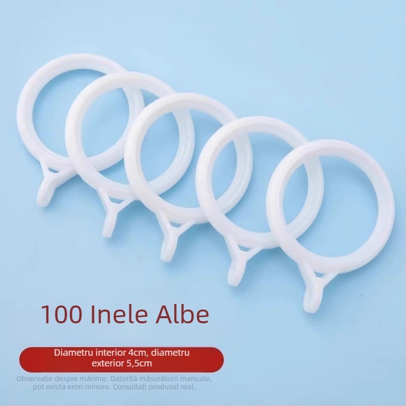 Inele pentru perdea de agățare – Material nano vertical, Brand Neck Strength, Stil modern simplu