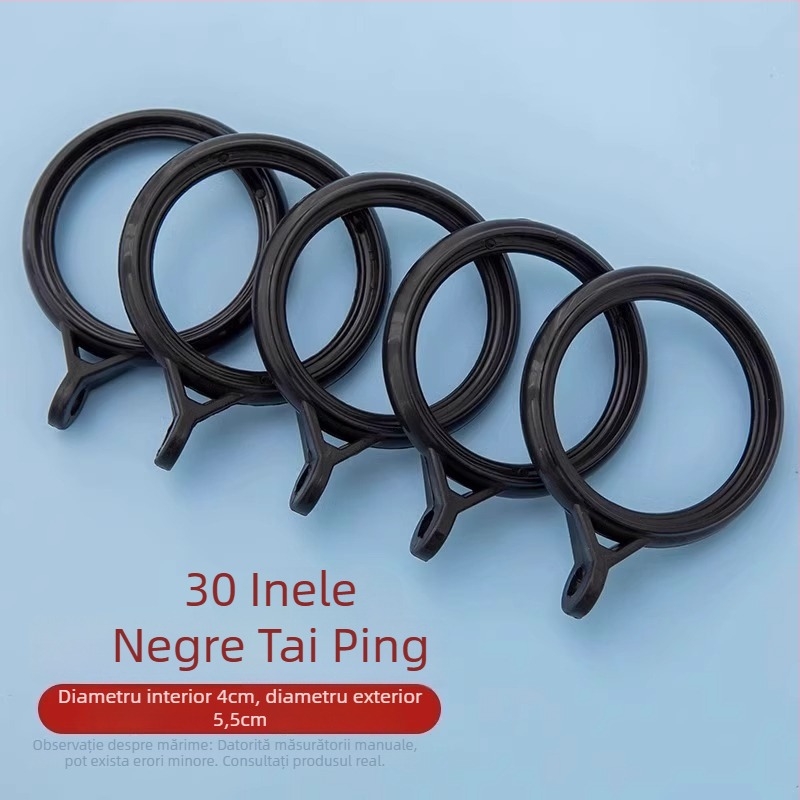 Inele pentru perdea de agățare – Material nano vertical, Brand Neck Strength, Stil modern simplu
