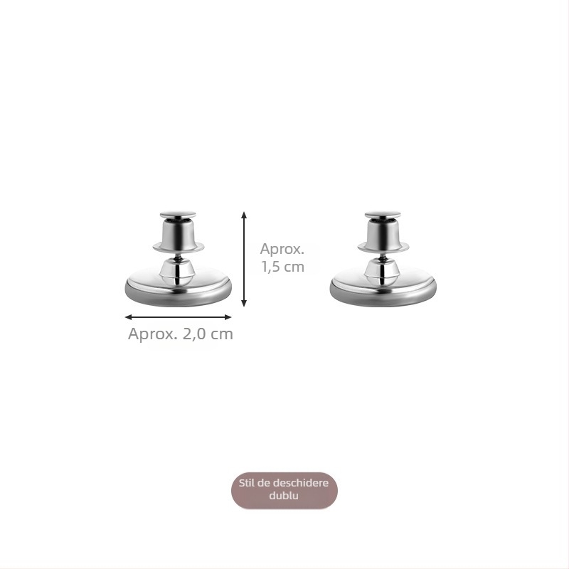 Suport magnetic pentru perdea, stil japonez, din fier și magnet, design modern minimalist, nepersonalizabil