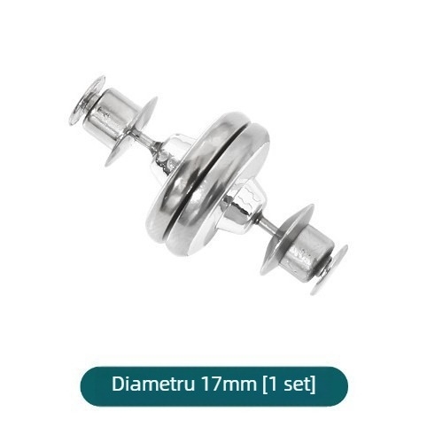 Cataramă pentru perdea cu aderență magnetică puternică, din aliaj, reutilizabilă, închidere magnetică detașabilă, previne scurgerea luminii