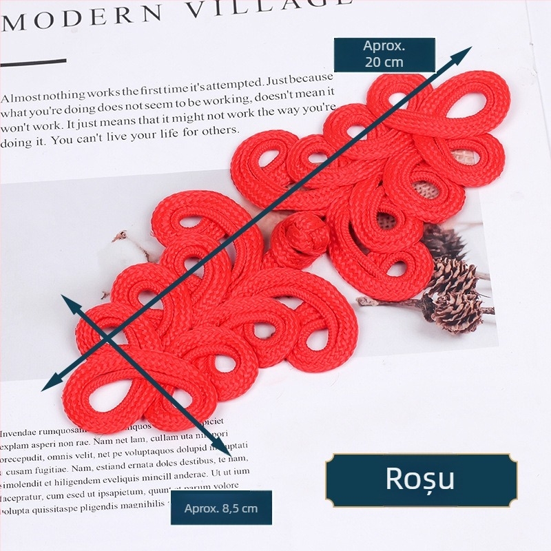 Cataramă decorativă – fir de aur, stil vintage, brand Inheritance Accessories