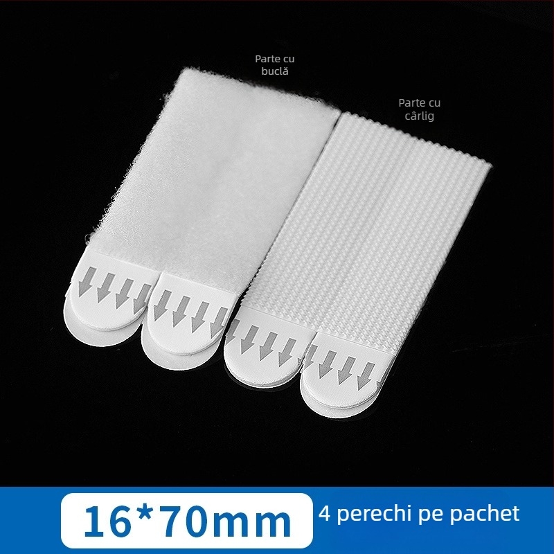 Prinderi pentru perdele cu Velcro pentru fixarea cusăturilor, cu suporturi la ambele capete — Brand Neck strength; Material: Țesătură; Categorie: catarama pentru perdele; Stil: Simplitate modernă