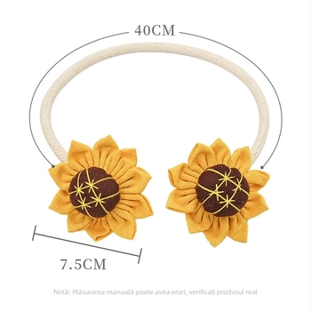 YUNGAO Set benzi pentru perdea din țesătură – pereche, stil modern minimalist, clipsuri de depozitare, personalizabil