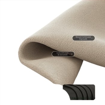 Perdea blackout pentru living, Silk Flower material, stil universal