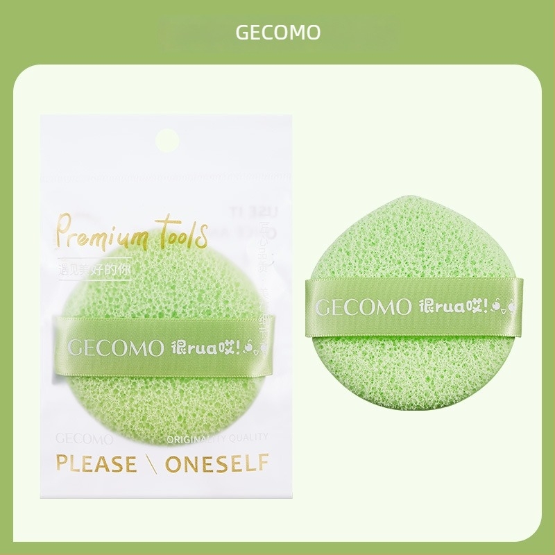Gecomo burete de curățare facial cu șnur — moale, prietenos cu pielea, face spumă rapid, curățare profundă; 600 buc./ambalaj; Material: Alt; Import: Nu