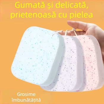 Burete pentru curățarea feței, îngroșat și foarte absorbant, pentru curățare profundă a feței