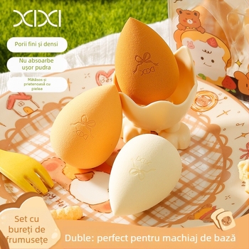 Xixi burete de machiaj în formă de ou – burete cosmetic în formă de picătură