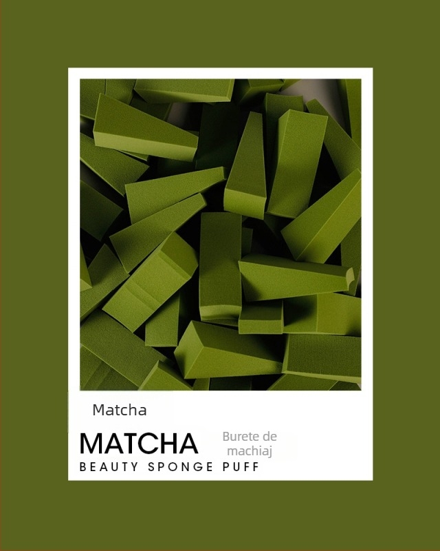 Burete triunghiular Dry Puff — hidrofili, fără latex, OEM, ambalaj 100 buc