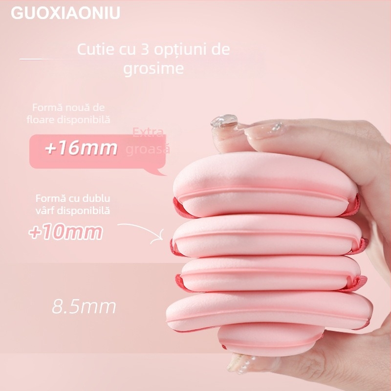 Burete de fond de ten cu aer – utilizare uscată/umedă, poliuretan hidrofil, formă neregulată, set de 5 bucăți